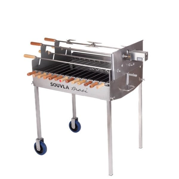 Stainless Steel Souvla Braai Maxi Deluxe Edition