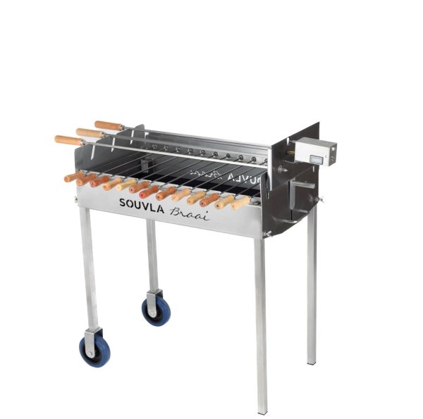 Souvla Braai Midi Stainless Steel Deluxe